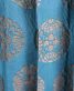七五三の袴のみ[3歳男の子用]青緑色　金の四割菊に葉付き菊 No.318
